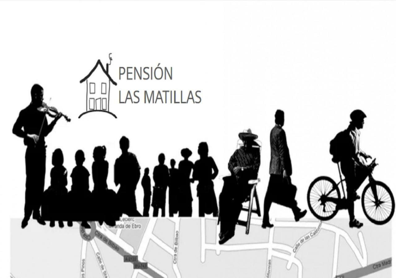 Pension Las Matillas Miranda de Ebro Exteriör bild